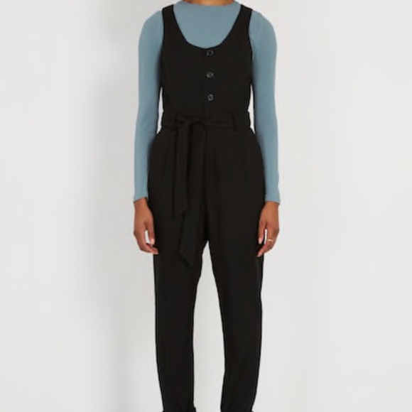 Frank & Oak Other - Frank and Oak - Black button-down jumpsuit